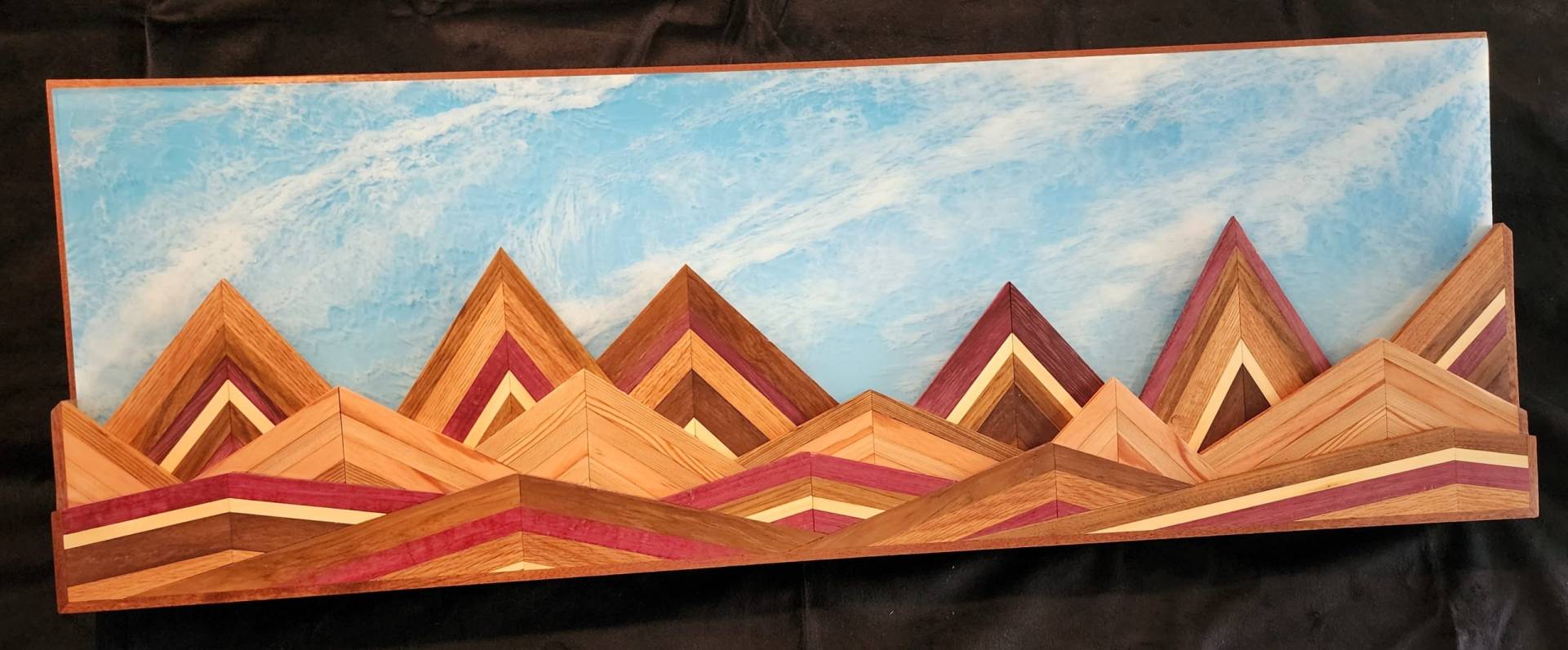 Mountain range scene